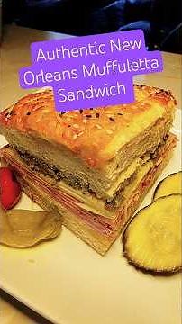 “Authentic New Orleans Muffuletta Sandwich | Easy Deli-Style Classic” #shorts