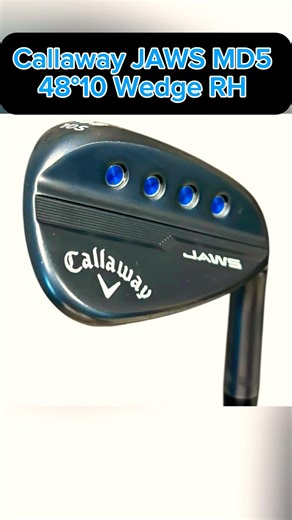 FOR SALE $73.77 Callaway JAWS MD5 48°10 Wedge RH Dynamic Gold S200 Steel JumboMax LG Grip 35.5”