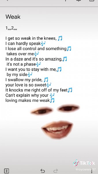 Exploring Emotions Through Music: Alsa's 'Weak' Lyrics