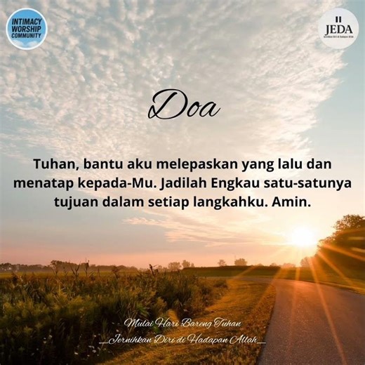 JEDA Sejenak | Tujuanmu Ada Di Kristus