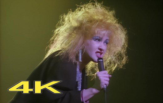 辛迪·劳帕 | Cyndi Lauper - Change Of Heart (Live in Paris 1987) | 4K