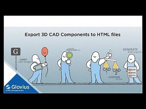 Export CAD to HTML using Glovius