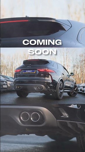 Jaguar F-Pace SVR exhaust #jaguar #carreviews #short #shorts