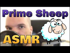 Counting Prime Sheep (ASMR, close up whisper, ear to ear, male)