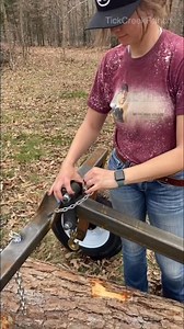 Tracing the evolution of our Log Hopper concept-innovation in action! #diy #fyp #reels #log #logging #forest #trailer #LogHopper | Tick Creek Ranch