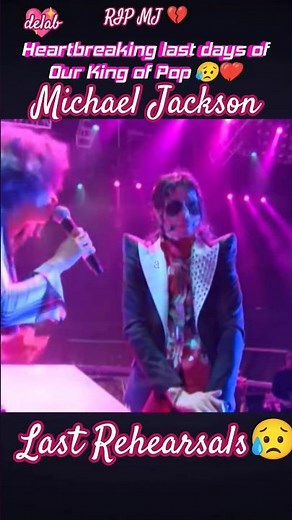 Michael Jackson 'This is it' behind the scenes footage.