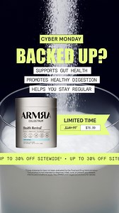 CYBER MONDAY SALE IS HERE: SAVE UP TO 30% ON ARMRA SITEWIDE Are you tired of trying every supplement out there for your gut health woes? Feeling bloated, irregular, and heavy, no matter what you eat? Unlike quick-fix solutions, ARMRA is a whole food and unrivaled powerhouse of 400 bioactive nutrients. It works at the body’s foundation to strengthen all four layers of your gut wall system to: 🔸 Support resilience against everyday environmental and food challenges 🔸 Strengthen the gut wall archi