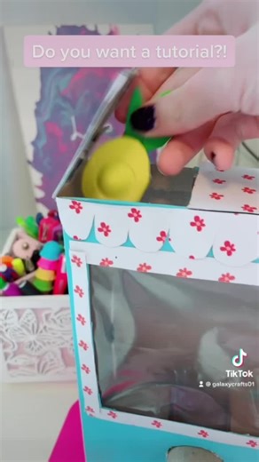 DIY Cardboard Candy Vending Machine