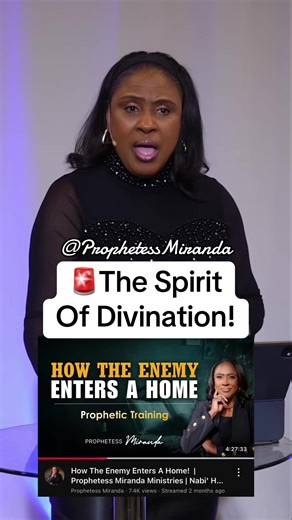 Understanding the Spirit of Divination