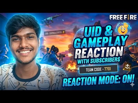🔴Anshu Gaming: दम है तो मुझे हराकर दिखाओ! 🔥 | LIVE TEAM CODE & UID REACTION