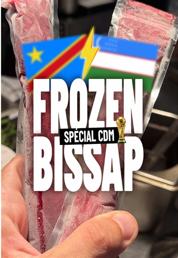 🇨🇩⚡️🇺🇿 MISTER FREEZE MAISON AU BISSAP ! Recette spéciale canicule qui mélange le bissap de la RDC au thé noir ouzbek. #canicule #recette #cuisine #rdcongo🇨🇩