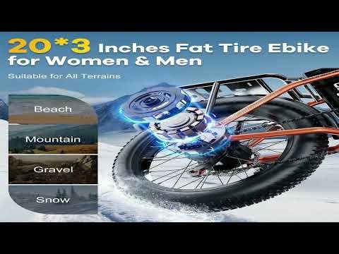 Cybervelo 1000W Folding Electric Bike Review | 48V 20.8AH Battery, 30+MPH & 80 Miles Range