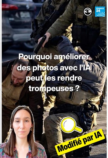 📸 Améliorer des photos avec l’intelligence interficielle peut les rendre trompeuses. 🔎 On vous explique pourquoi à l’aide d’un exemple récent. ➡️ Cette vidéo a été réalisée dans le cadre du projet CLIC, qui lutte contre la propagation de contenus trompeurs. #intelligenceartificielle #ia #ai #photo