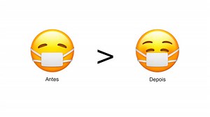Apple vai mudar emoji de rosto com máscara para normalizar o seu uso - GKPB - Geek Publicitário