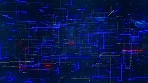Futuristic CG Animation Background