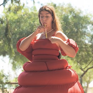 79K views · 170 reactions | You’ve Never Seen A Pool Float Turn Into A Dress Like This  | 5-Minute Crafts Family | Facebook