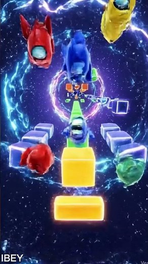 🔥 Geometry Dash x Among Us – The Ultimate Rhythm Animation (Ultra Realistic 4K)