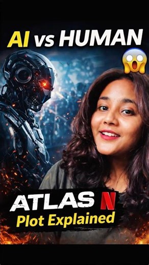 Atlas Plot 😱 | AI Took Over the World #atlas #movie #cinema #shorts #telugu