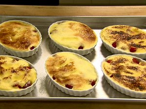 Raspberry-Marsala Gratins