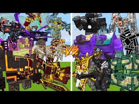 L_Ender's Cataclysm Bosses VS 8 Strong Bosses #4 /Minecraft Mob Battle