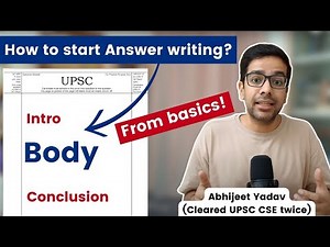 How to start Mains Answer writing? | *secret trick revealed*