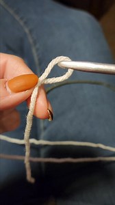78K views · 531 reactions | Nearly chainless SC foundation stitch. I use this technique when starting a brim up beanie. | My Knotty Hobby | Facebook