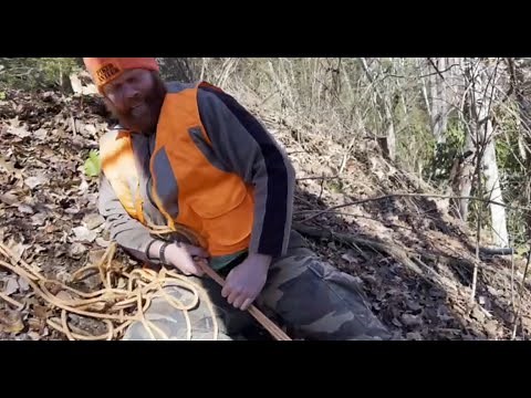 How to pull deer, bear, large game, etc uphill with ease.