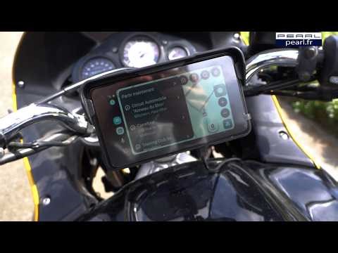 Mieux qu'un GPS moto : le Car play ou Android Auto, toujours à jour et connecté ! [PEARLTV.FR]