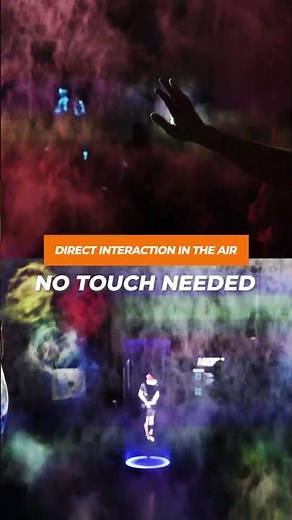 [ALTA MEDIA] INTERACTIVE PROJECTION FOG SCREEN – When Floating Images Touch Emotions