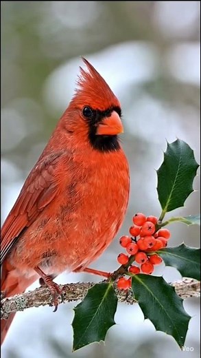 Northern Cardinal | The Bright Red Songbird of the Forest