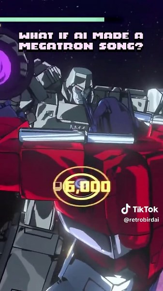 AI Generates a Unique Megatron Song for Transformers Fans