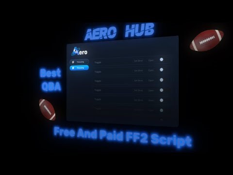 Aero Football Fusion 2 Script (OP) (Best QB Aimbot) (MS) (MAGS) (FREE) (FF2)