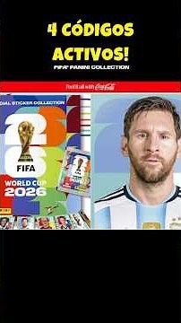 ¡4 CÓDIGOS PARA CANJEAR SOBRES GRATIS Álbum Virtual 2026!⚽