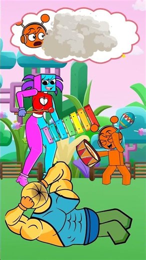 Roblox vs Minecraft 2: Don't mess with Noob & Enderman 🎺🎺🎷🎷#minecraft #shorts #funny #roblox