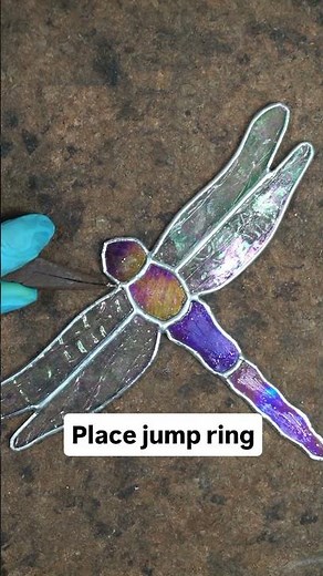 How to Add a Hanging Loop to Stained Glass (Easy Suncatcher Tip)