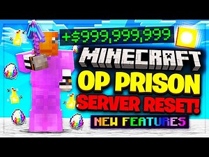 THE NEW MINECRAFT OP PRISON SERVER RESET! | Minecraft OP Prison | EnchantedMC EP #1