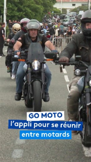 🏍️ Une appli pensée par des motards, pour des motards. 🤝 Événements, rencontres, passion. 🔥 Go Moto veut rassembler les 2 millions de riders en France. #moto #gomoto #application #motard | France 3 Nouvelle-Aquitaine