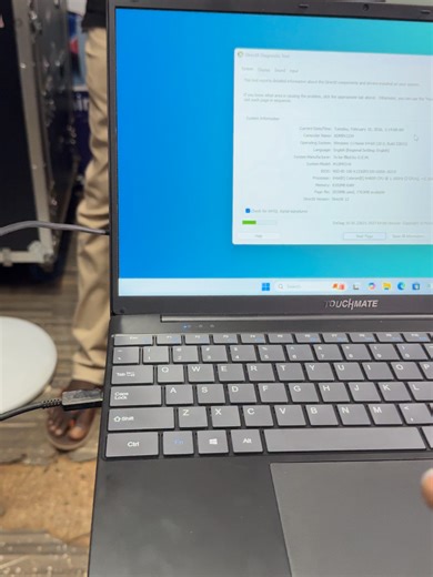 Touchmate Intel Core Laptop - 8GB RAM & 256GB SSD Deal