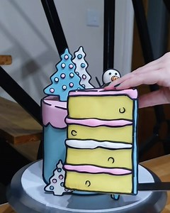 Epic 2D comic cakes! 🍰😲 | MetDaan Creative