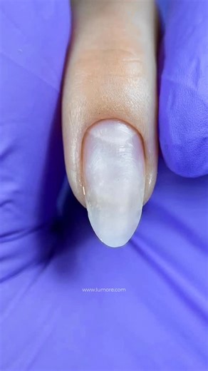 Do you restore the nail structure with acrygel? Watch the video to see how easy it is ✨ Share your technique in the comments! 💬💅 🛒 Shop now at www.lumore.com 🌏 We ship worldwide | Lumore Pro