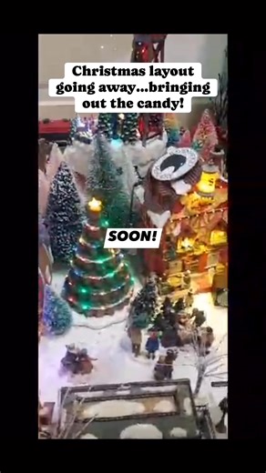 🎉🍬 Candy Train Layout coming in HOT! 🍭🚂 Say goodbye to the Christmas train — it’s packing up its tinsel and ornaments because something sweet is rolling in next. Think bright colors, nostalgic candy vibes, and a whole lotta fun headed down the tracks 👀✨ 👉 Stay tuned… the Candy Train is pulling into the station very soon! | My Homestead-ish Kind of Life