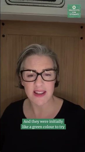 Why post boxes were originally green! #PostBox #PostalHistory #Stamps #FunFact