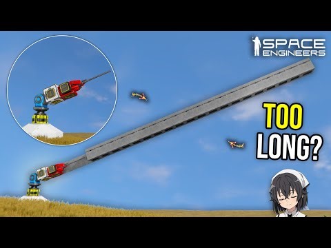 Can a Ship Cannon Barrel be Too Long? Space Engineers