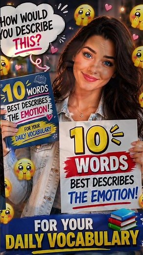 15 Sad Emotion Words in English 😢 | Expand Your Daily Vocabulary #shorts