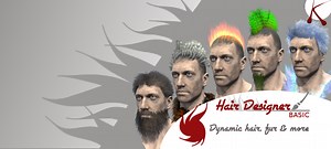 Hair Designer - Dynamic hair & fur tool