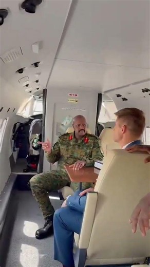 CDF Gen Muhoozi commissions new logistics and utility aircraft by the UPDF Air Force #m7 #muhoozi