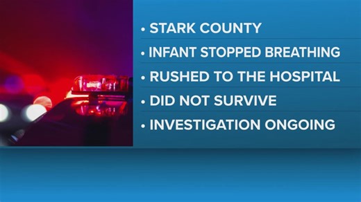 East Canton police investigating death of 8-month-old boy in unlicensed child care facility