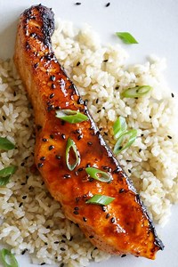 Gochujang-Glazed Salmon