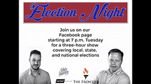 7.9K views · 36 reactions | Tomorrow night is going to be historic, so why not spend it with us. Starting at 7 p.m., we'll be broadcasting live. We have about a dozen guests set to appear to discuss the election on a local, state, and national level. | The Frontier | Facebook