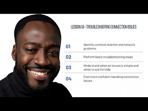 Lesson 1.9: Troubleshooting Connection Issues | Future-Ready Digital Skills